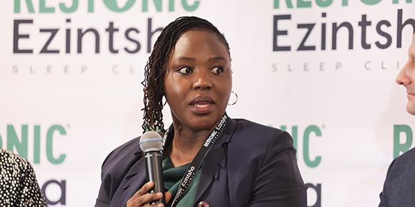 Dr Nomathemba Chandiwana leads research at the Restonic Ezintsha Sleep Clinic